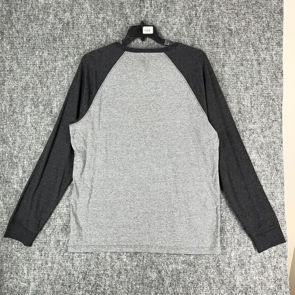 American Eagle Shirt Extra Large Mens Seriously Soft Casual Long-Sleeve Raglan - Picture 2 of 10